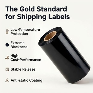 Cinta de Transferencia Térmica de Resina de Cera con Tinta Holográfica de 110 mm x 300 m y 24 mm de Ancho <span class=keywords><strong>para</strong></span> Impresora de Etiquetas (Honeywell/Zebra/TSC) - Product Image 3