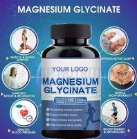 Ausreson OEM Comprimés de glycinate de magnésium 500mg 120 Complément alimentaire Comprimé de glycinate de magnésium pur pour le sommeil et les muscles