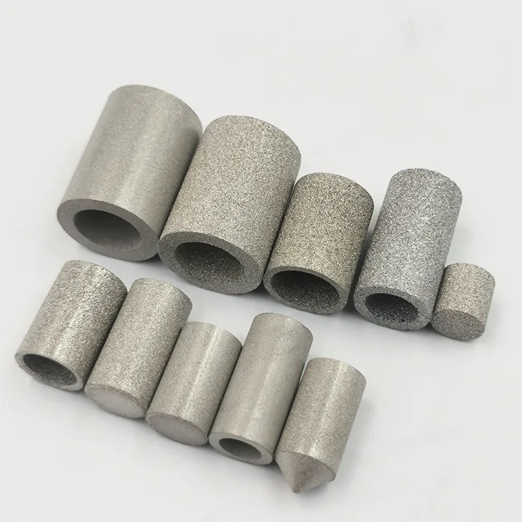 tube shape 0.5-100 micron Sintered porous stainless steel metal filter