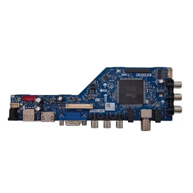 TR5C.03C LED Digital TV Receiver Motherboard With DVB-T2/DVB-T Universal Led TV Card 2AV Universal Lcd Led TV Mother Mainboard
