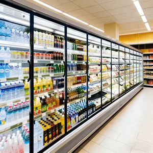 Vetrina Refrigerata per Uso Commerciale con 4 Porte per Latticini, Bevande, Panini e Torte - Product Image 2