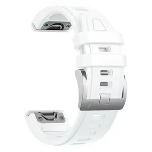 Para Garmin Fenix 8 43mm 7S Pro 6S Pro Plus correas de <span class=keywords><strong>reloj</strong></span> de silicona 20mm calidad asegurada <span class=keywords><strong>Gamin</strong></span> muñequera - Product Image 4