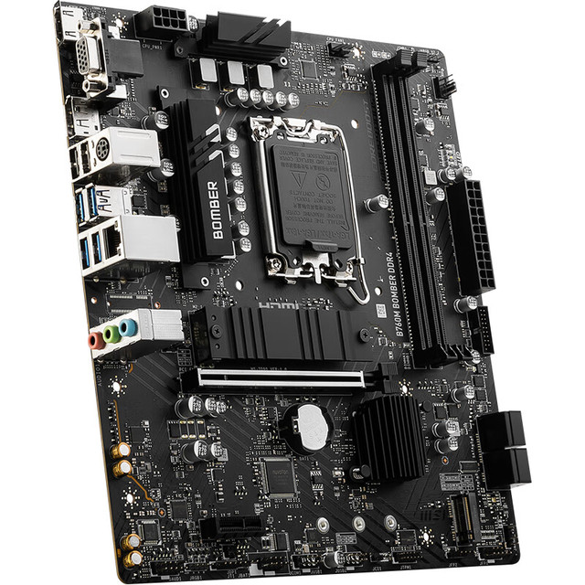 MSI B760M BOMBER DDR4 DDR5 WIFI Blast Computer Motherboard Supports CPU 13600KF/13490F/13400F/12400 (INTEL B760/LGA 1700)