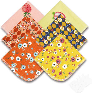Serviettes de cuisine lavables en coton sans papier, 25 pièces, écologiques pour bébés, papier toilette, en tissu, réutilisables, zéro déchet, pour la famille - Product Image 1