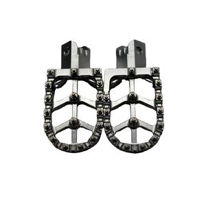 Repose-pieds de moto en aluminium CNC robuste, universel, amélioration tout-terrain, compatible avec <span class=keywords><strong>Honda</strong></span> <span class=keywords><strong>CRF</strong></span>/XR 50/70/<span class=keywords><strong>110</strong></span> - Product Image 1