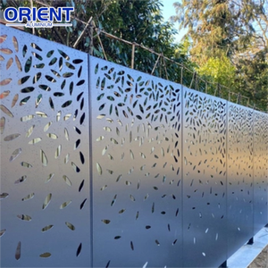 Pannello in acciaio corten tagliato al laser recinzione in alluminio <span class=keywords><strong>giardino</strong></span> privacy schermo in acciaio corten pannello in acciaio corten in alluminio schermi <span class=keywords><strong>per</strong></span> la privacy - Product Image 4