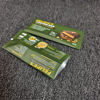 Emballage personnalisé en aluminium imprimé avec fermeture arrière pour barres protéinées, barres énergétiques, chocolats et snacks, qualité alimentaire, avec logo