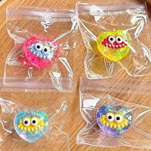 Juguete Antiestrés de Maltosa con Forma de Dientes Divertidos y Corazón Pequeño, Juguete de Dibujos Animados para Aliviar el Estrés - Product Image 1