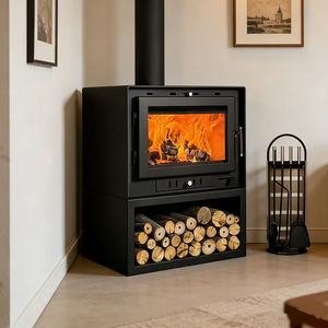 Poêle à <span class=keywords><strong>bois</strong></span> en acier laminé à froid à prix abordable pour chauffage domestique intérieur - Product Image 2