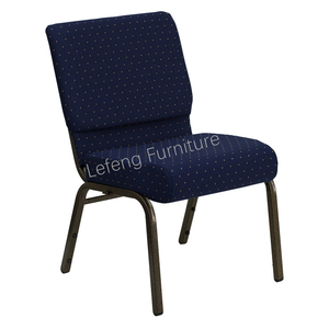 Popular de alta calidad de construcción mixta nuevas sillas de Iglesia Tan pila de silla de iglesia moderna - Product Image 3