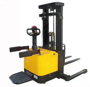 1.6TON UN elektrikli istifleme Forklift Max. Kaldırma yüksekliği 3.5M depo Powered palet taşıyıcı