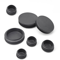 Embouts en plastique pour tubes de 50 mm / Bouchons carrés en plastique / Embouts obturateurs en plastique / Inserts pour tubes / Bouchons de tuyaux moulés par injection OEM/ODM