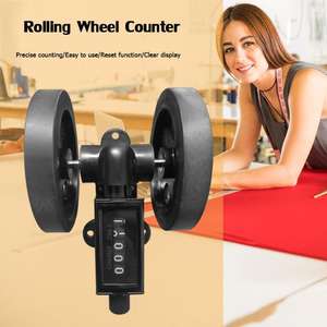 <span class=keywords><strong>Compteur</strong></span> de roue mécanique, 5 jeux de mètres numériques pour la mesure de la longueur des câbles film plastique cuir - Product Image 5