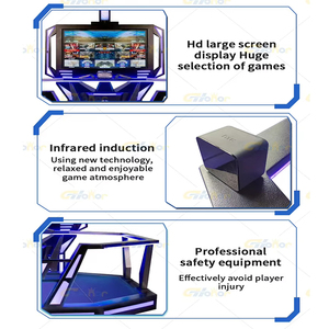 แพลตฟอร์มพื้นที่เสมือนจริง 9D ล่าสุดเครื่องเกมจําลองการเดินและ Vr สําหรับ HTC VR - Product Image 4