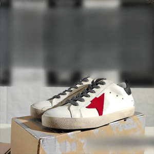 Chaussures de sport plates unisexes rétro GGBD de haute qualité en cuir véritable avec étoile à cinq branches, confortables, pour le printemps, l'automne et l'hiver, vente directe d'usine - Product Image 1