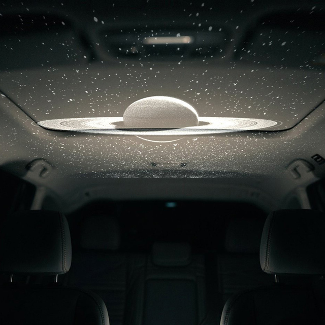 2026 USB Powered Starry Sky Galaxy Led Projector Light Adjustable Angle Ambient Night Lamp for Car Interior & Bedroom Ceiling