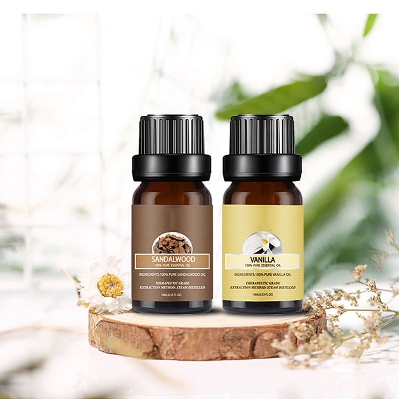 OEM завод 10 мл набор эфирных масел Лаванда эвкалипт ваниль перечная мята иланг лимон сандаловое масло