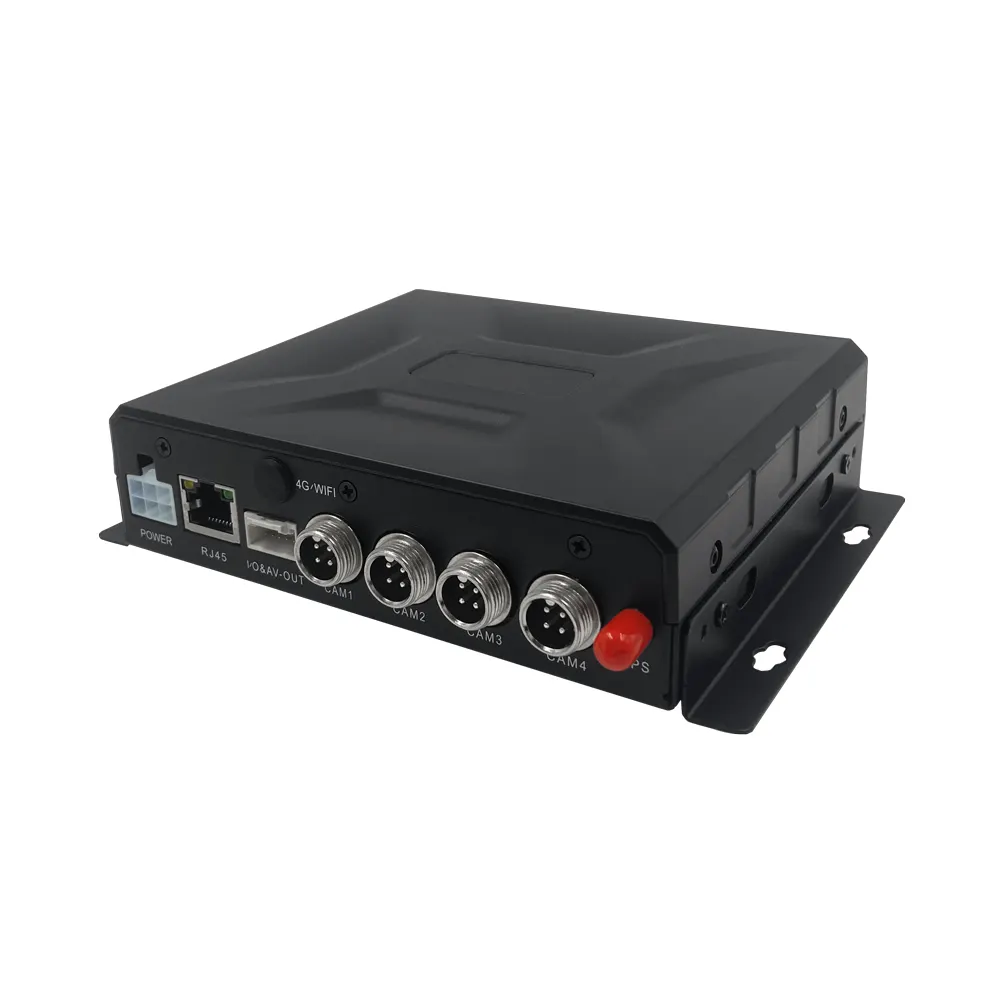 4ch kartu SD H.265 1080P dvr seluler, 4ch h.265 ekonomis mdvr dengan gps