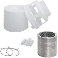 Kit de ventilation pour sèche-linge intérieur avec filtre à charpie 211L