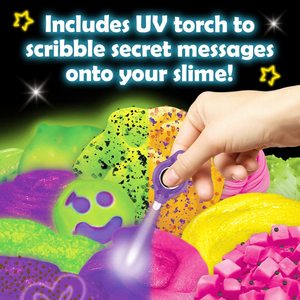 Perfect Kraft Glow in Dark Slime <b>Kit</b> for Boys to Make Neon Crunchy Slime, Floam and Jelly Cube Slime - Product Image 2