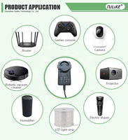 Adaptateur secteur AC/DC universel 24V DC personnalisé OEM, multi-prises, 1,2 m, certifié CE ROHS, pour moniteur PC, imprimante