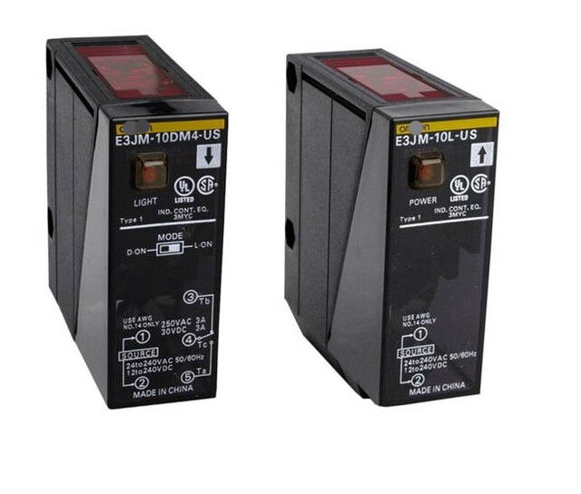 Plc E3JM Nema 4 Exterior Through-Beam Photocell 190-110742 12-240V ACDC