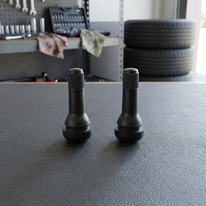 25 valves TR418 STANDARD de 2 pouces de longueur, taille de valve 32 mm, tige de valve en caoutchouc noir sans chambre à air à clipser - Product Image 3