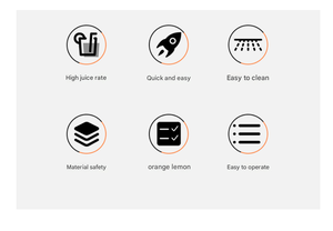 Estrattore di Succo Elettrico Commerciale ad Alta Efficienza per Calamansi e Limoni, Outlet di Fabbrica per Ristoranti e Juice Bar - Product Image 2