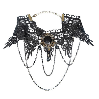 Retro Handmade Choker Necklace for Women