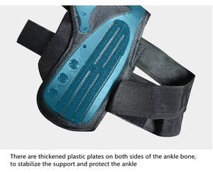 Running Basketball Injury Recovery Sprain Lace up Adjustable Sport <b>Foot</b> Support Ankle Brace - Product Image 3