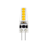 Ampoules LED G4 Mini pour le commerce extérieur, AC/DC 12-24V 2W, avec interrupteur, SMD2835, 360 degrés, pour lustre et lampe décorative