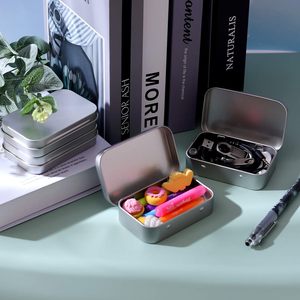 <b>Small</b> Rectangular Shape Slide <b>Tin</b> With Lid Mini Gift Sliding <b>Tin</b> Cans Lip Balm Slide <b>Tin</b> - Product Image 5