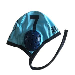 Casquettes <span class=keywords><strong>de</strong></span> Water-Polo bleu imprimé personnalisé - Product Image 1