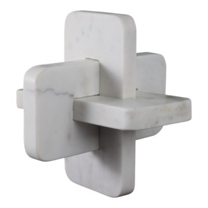 Scultura Decorativa in Marmo Intrecciato per Casa, Ufficio, Soggiorno, Console e Scaffale - Product Image 2