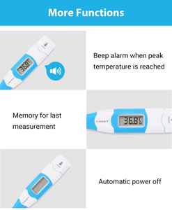 Thermomètre numérique médical intelligent de haute précision électronique étanche personnalisé OEM pour bébés et adultes - Product Image 6