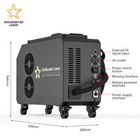 200W GS LASER Portable Portable Laser Machine De Nettoyage Pulse Fiber Laser Antirouille Nettoyant sur Bois Pierre Métal Prix Usine