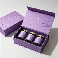 Boîtes magnétiques rigides haut de gamme personnalisées avec impression pour boîte cadeau de complément alimentaire au collagène