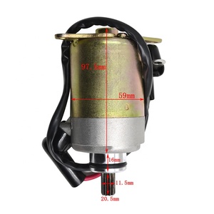 Starter Suku Cadang Mesin <span class=keywords><strong>Motor</strong></span> untuk GY6 125CC 150CC Starter <span class=keywords><strong>Motor</strong></span> dan Starter Relay ATV Moped Skuter ATV Go Karts Quad - Product Image 1