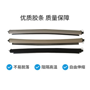 Persiana Enrollable para Techo Panorámico Cadillac SRX 25964410, Tela Opaca Gruesa en Negro, Beige y Gris - Product Image 4