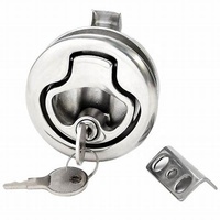 Prix direct d'usine 316 matériel marin accessoires de bateau loquet à came avec clé serrure marine verrouillage de bateau