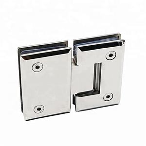 Robuste 90 & 180 degrés en acier inoxydable laiton verre encadré Pivot douche <span class=keywords><strong>porte</strong></span> charnière salle de bain mural <span class=keywords><strong>fixe</strong></span> Style ouvert - Product Image 3