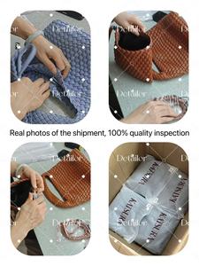 <span class=keywords><strong>Borsa</strong></span> da donna con perle scintillanti di cristallo Hobo con catene con nappe con motivo a spalla e braccio <span class=keywords><strong>borsa</strong></span> da cena - Product Image 5