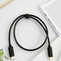 Grosir USB-C nilon nilon kabel Data tipe-c pengisian cepat 3A 3ft/6ft/9ft PD tembaga murni IOS Android Printer komputer