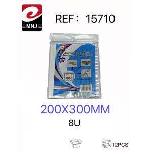 Sacchetto Autosigillante Mnj 200x300mm con Striscia per Scrittura, per Conservazione Alimenti, 8U 12 Pezzi - Product Image 2