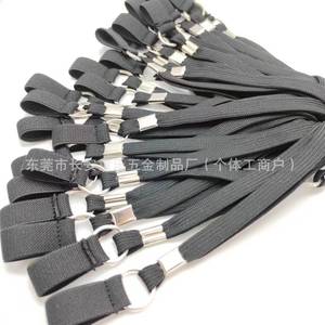 Cordón de nailon negro duradero para llavero, linterna, teléfono, botella de agua, tarjeta de identificación, cámara, unidad USB, multiusos - Product Image 2