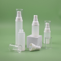 Bouteille Airless Mate Anti-fuite Testée 15ml 20ml 30ml 50ml, Flacons Pompe à Lotion Airless en Plastique, Pots Pompe Corporelle Personnalisés PPWR