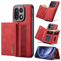 Étui portefeuille détachable antichoc avec porte-cartes pour OnePlus 15, étui en cuir 2-en-1 pour Samsung Galaxy S26 Ultra