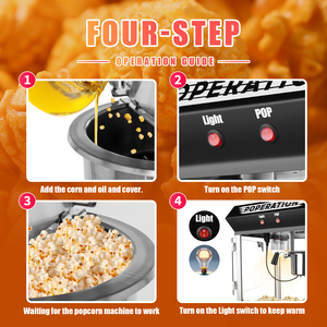 Fabricant de <span class=keywords><strong>machine</strong></span> <span class=keywords><strong>à</strong></span> <span class=keywords><strong>pop</strong></span>-<span class=keywords><strong>corn</strong></span> 6oz automatique <span class=keywords><strong>Machine</strong></span> <span class=keywords><strong>à</strong></span> <span class=keywords><strong>pop</strong></span>-<span class=keywords><strong>corn</strong></span> de table <span class=keywords><strong>rétro</strong></span> gastronomique <span class=keywords><strong>Machine</strong></span> <span class=keywords><strong>à</strong></span> <span class=keywords><strong>pop</strong></span>-<span class=keywords><strong>corn</strong></span> pour la maison - Product Image 4