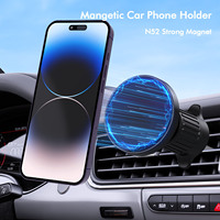 Support de téléphone magnétique rotatif à 360 degrés pour tableau de bord de voiture, support de navigation portable pour voiture, choix intelligent