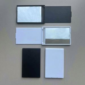 Modern <b>Compact</b> Folding Pocket <b>Mirror</b>-Personalized FREEFORM Mini Card <b>Mirror</b> for Promotional Gifts - Product Image 3